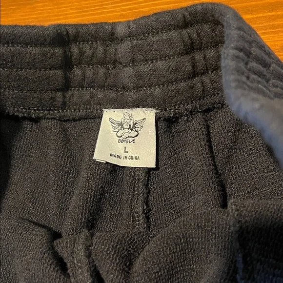 Boys Lie - Til Death Do Us Part - Coord Hoodie & Joggers Black - Size M/L & L - Picture 12 of 14